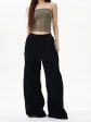 Wide-Leg Fleece-Trim Pants Online