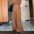 Stylish Wide-Leg Pants Suit Set Online Sale