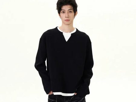 Casual Layered Long Sleeves Shirt Sale