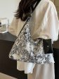 Canvas Floral Pattern Shoulder Bag Online