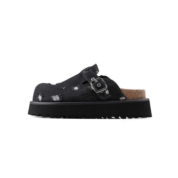 Black Casual Sandals Online Sale