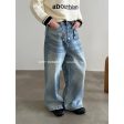 Wide-Leg High-Waist Button-Up Jeans For Discount