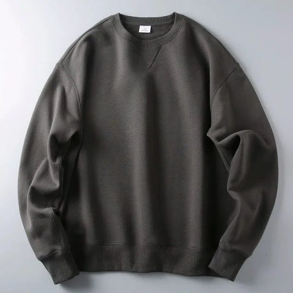 Velvet Crew Neck Sweatshirt Cheap