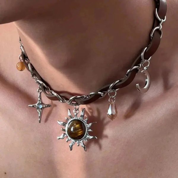 Sun Pendant Necklace Online