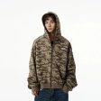 Camouflage Zip-Up Hoodie Online Hot Sale