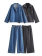 Casual Denim Top Pants Fashion Suit Discount