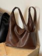 Stylish Large Leather Tote Bag For Discount