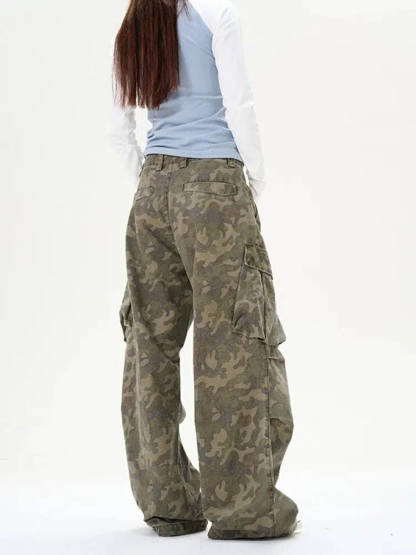 Cargo Camouflage Casual Pants For Discount