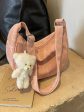 Teddy Bear Keychain Shoulder Bag Hot on Sale