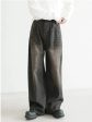 Wide-Leg Relaxed Fit Denim Pants Sale