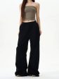 Wide-Leg Fleece-Trim Pants Online