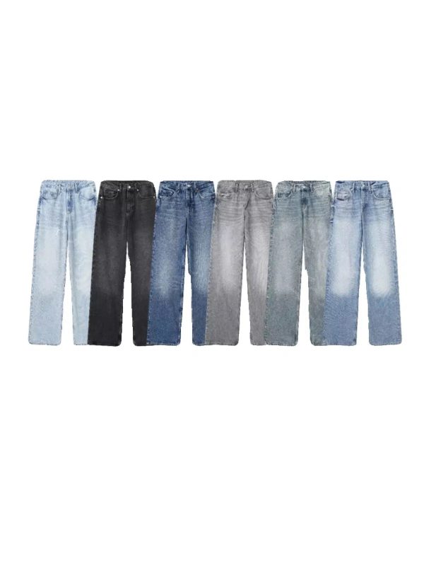 Casual Denim Pants Online Hot Sale