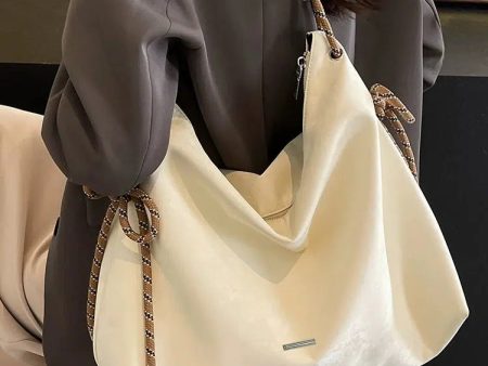 Stylish Rope Handle Shoulder Bag For Cheap