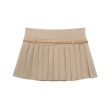 Versatile Casual Wide Pleated Skirt on Sale