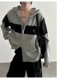 Zipper Hooded Knitted Cardigan Online