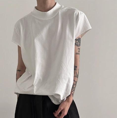 Casual Knit Short Sleeves T-shirt on Sale