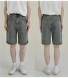 Vintage Gray Blue Denim Shorts For Discount