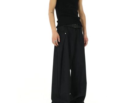 Suit Wide-Leg Loose Pants Fashion