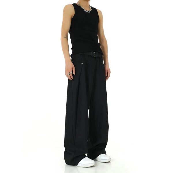 Suit Wide-Leg Loose Pants Fashion