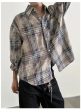 Camouflage Plaid Long-Sleeve Shirt on Sale