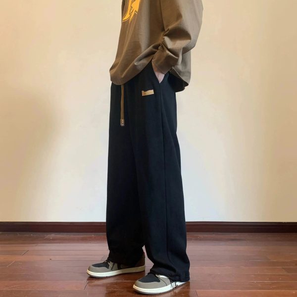 Casual Wide Leg Drape Sweatpants Online