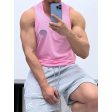 Breathable Candy-colored Athletic Vest For Cheap