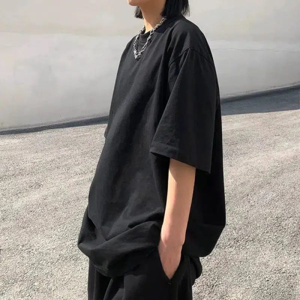 Casual Oversized Bottoming T-Shirt For Cheap