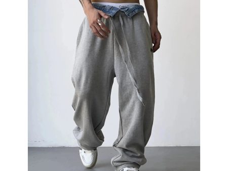 Two-piece Jeans Waist Sweatpants Online