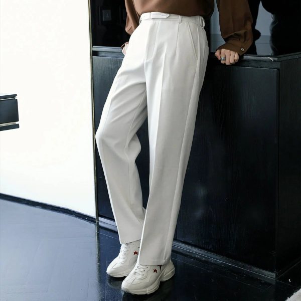 Casual Business Straight-leg Pants Online Sale