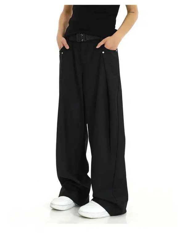 Suit Wide-Leg Loose Pants Fashion